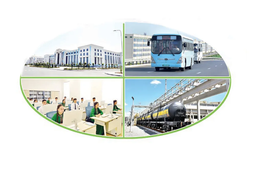 Der Bau neuer Anlagen und die industrielle Entwicklung in Lebap Velayat werden fortgesetzt